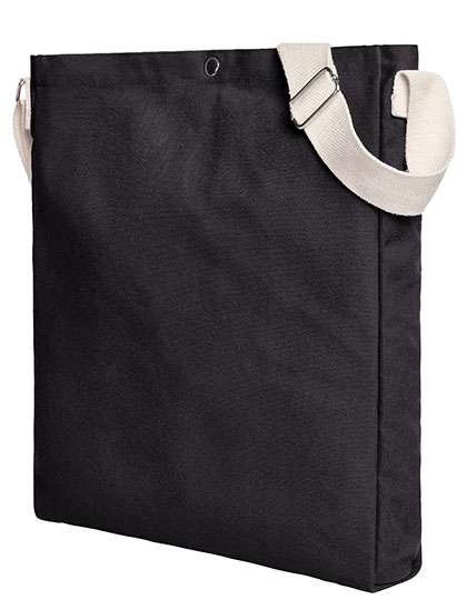 Halfar Baumwoll Shopper mit Druckknopfverschluss