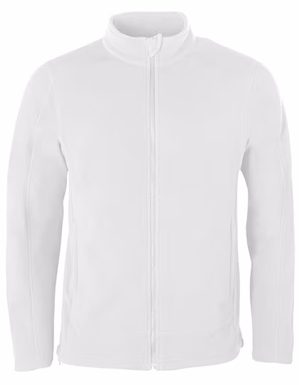 HRM Men´s Full- Zip Fleece Jacket White XXL (HRM1201), HRM1201