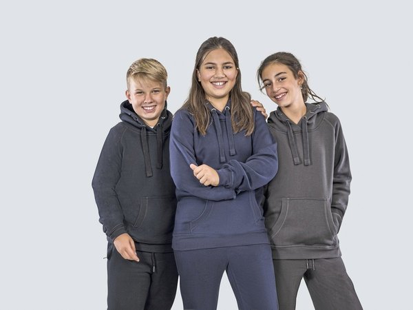 HRM Premium Hoody aus Baumwolle-Polyester für Kinder