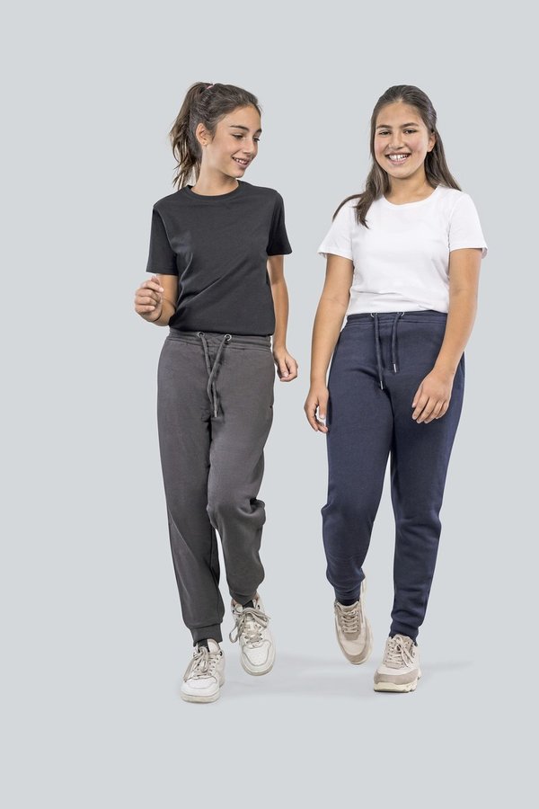 HRM Premium Jogginghose mit Reißverschlusstaschen für Kinder