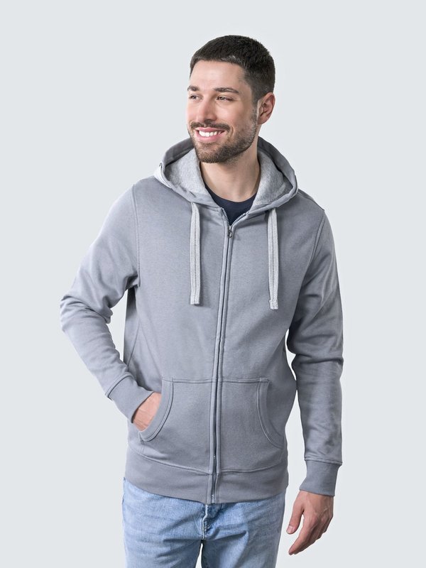 Herren Kapuzenjacke Basic Heavy