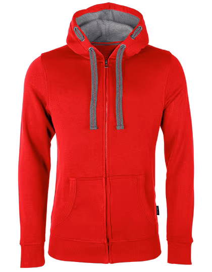 HRM Men´s Hooded Jacket Red 4XL (HRM701), HRM701