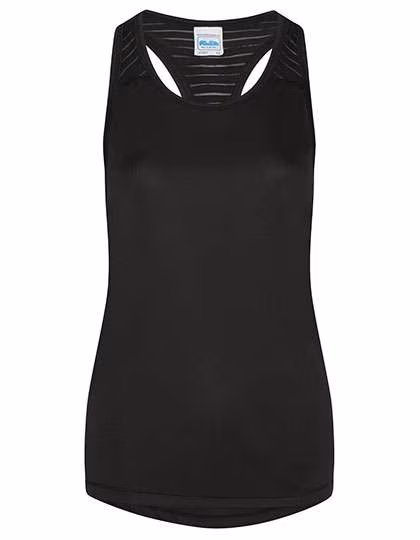 Just Cool Workout Vest con Racerback in Mesh da Donna
