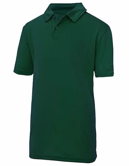 Just Cool Kurzarm-Poloshirt mit Feuchtigkeitsregulierung, Bottle Green 3/4 (XS), JC040J