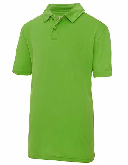 Just Cool Kurzarm-Poloshirt mit Feuchtigkeitsregulierung, Lime Green 3/4 (XS), JC040J