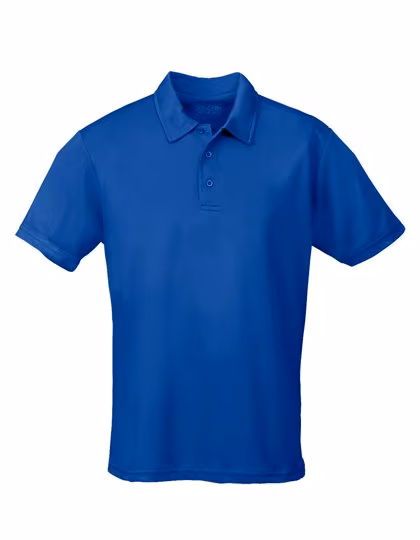 Just Cool Kurzarm-Poloshirt mit Feuchtigkeitsregulierung, Royal Blue 3/4 (XS), JC040J