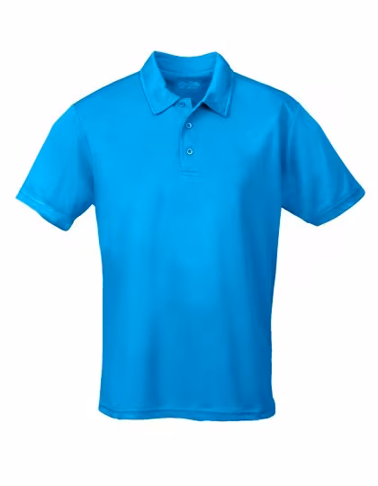 Just Cool Kurzarm-Poloshirt mit Feuchtigkeitsregulierung, Sapphire Blue 3/4 (XS), JC040J