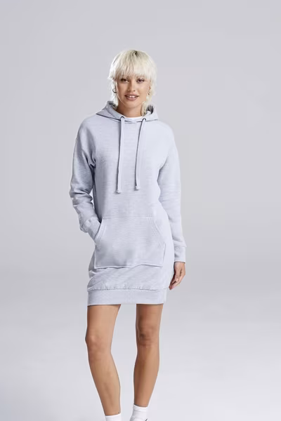 Just Hoods Robe sweat à capuche avec poche kangourou et capuche