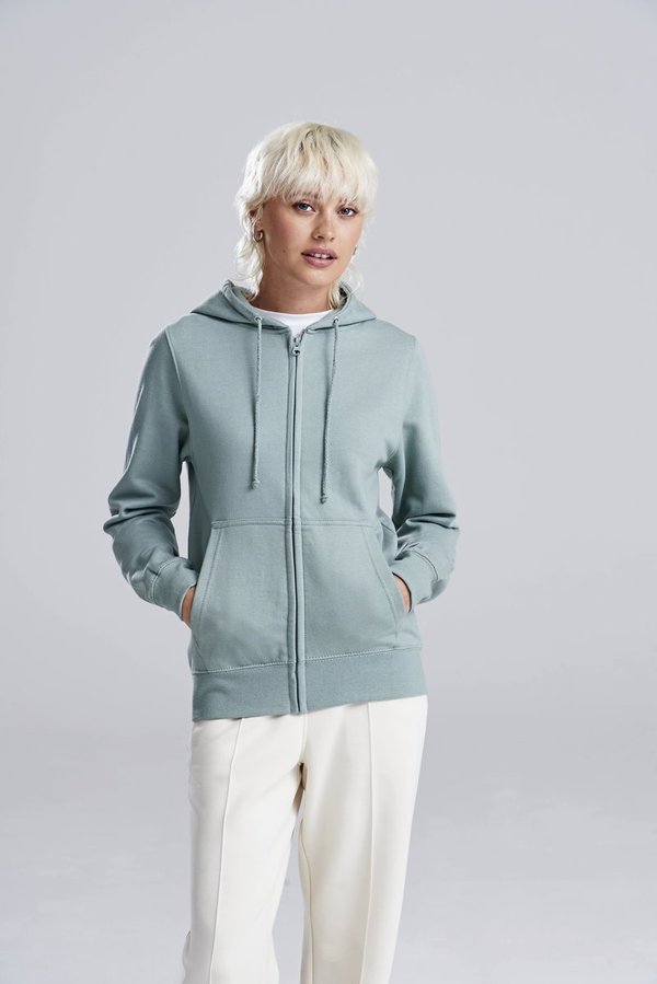 Just Hoods College Zoodie mit Reißverschluss für Damen