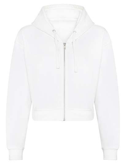 Just Hoods Cropped Zoodie mit Reißverschluss für Damen