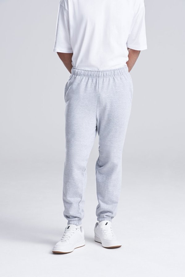 Just Hoods College Cuffed Jogpants aus Baumwolle