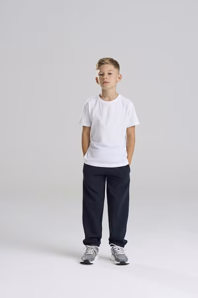 Just Hoods Cuffed Jogpants mit Seitentaschen für Kinder