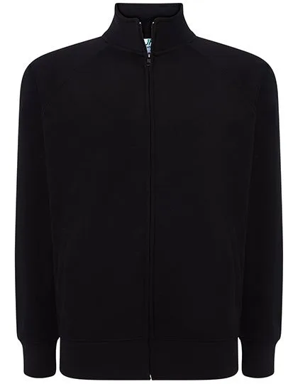 JHK Full-Zip Sweatshirt with Raglan Sleeves