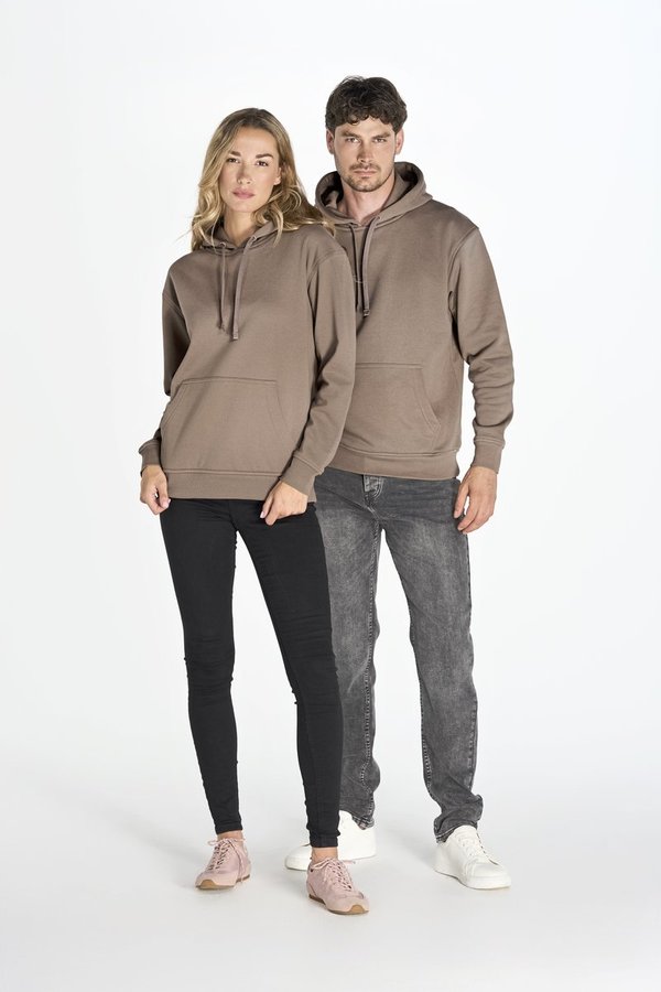 JHK Kapuzen-Sweatshirt mit Kängurutasche