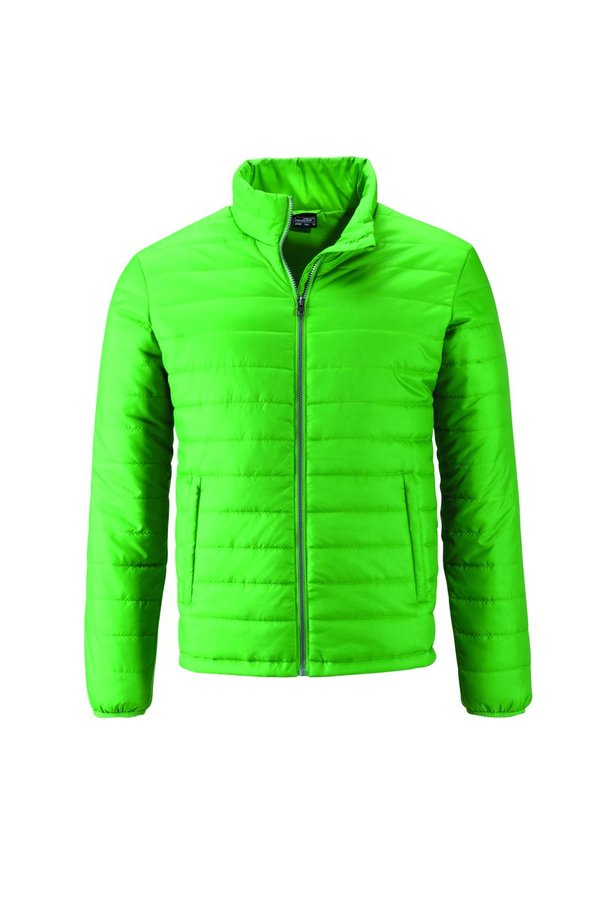 James&Nicholson Wattierte Steppjacke mit Kinnschutz