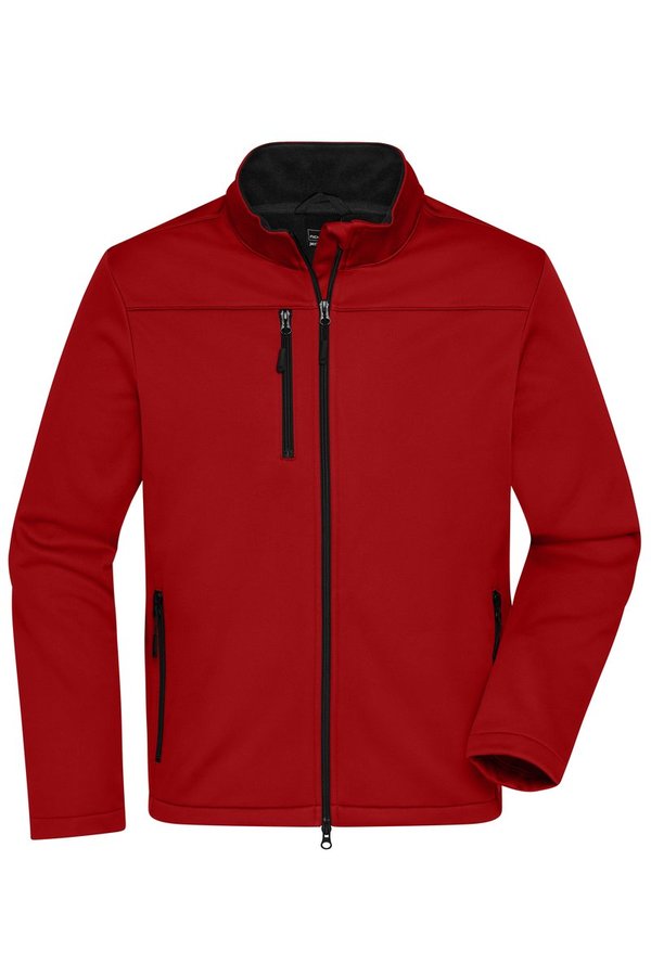 James&Nicholson Softshell Jacke aus recyceltem Polyester für Herren