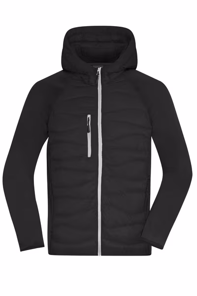 James&Nicholson Hybridjacke mit Sorona®AURA Wattierung für Herren