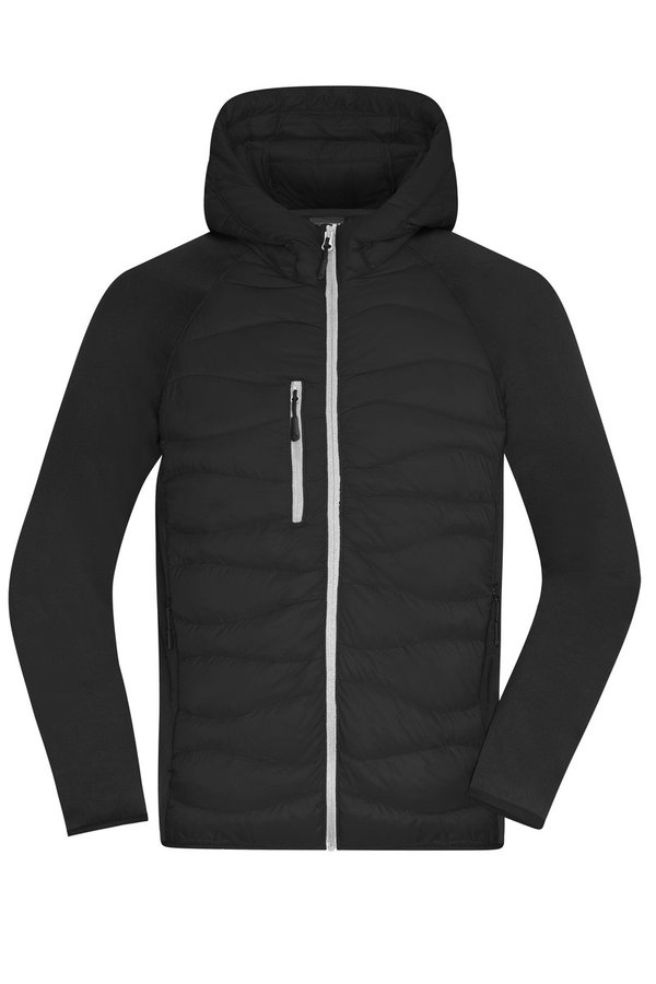 James&Nicholson Hybridjacke mit Sorona®AURA Wattierung für Herren