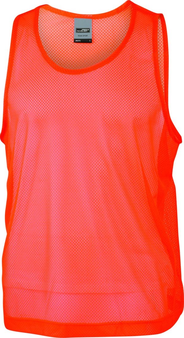 James&Nicholson Atmungsaktives Kinder-Markierungshemd Signal-T