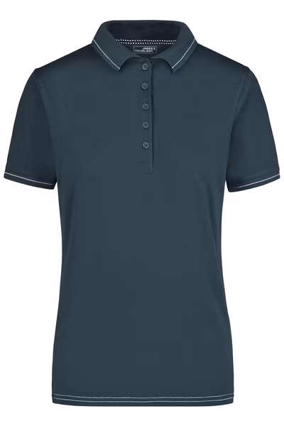 James&Nicholson Polo-Shirt mit Elastan, tailliert für Damen