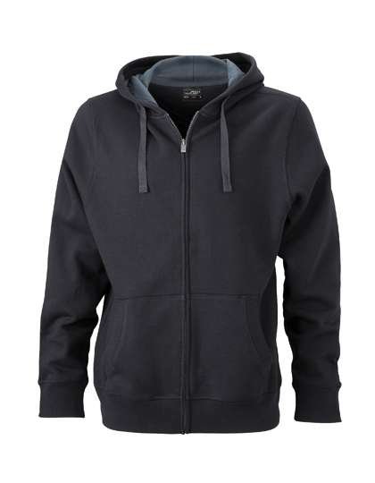 James&Nicholson Kapuzenjacke mit BIONIC®-Finish für Herren