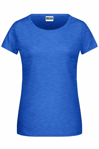 James&Nicholson Basic-T-Shirt aus Bio-Baumwolle für Damen