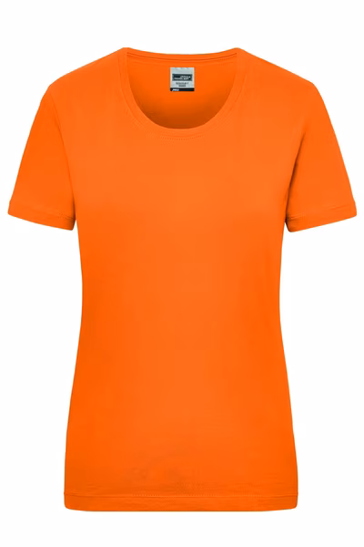 James&Nicholson Workwear-T-Shirt in Cotone da Donna