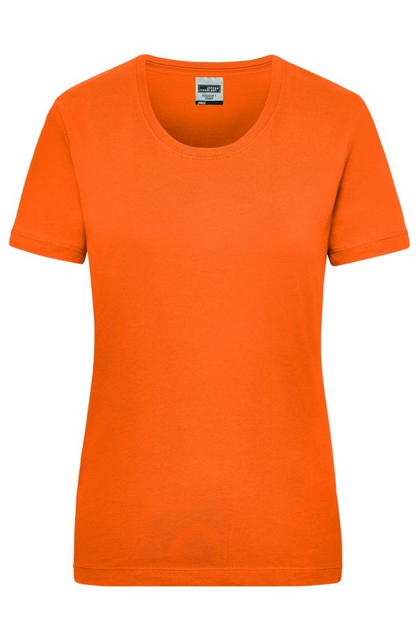 James&Nicholson Workwear-T-Shirt aus Baumwolle für Damen