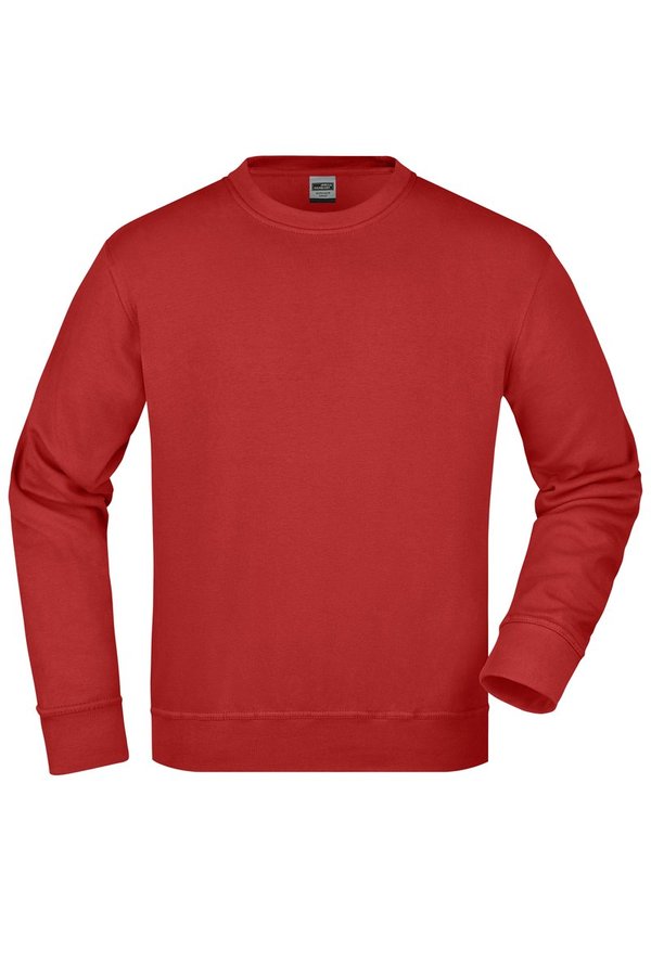 James&Nicholson Rundhals-Sweatshirt aus Baumwoll-Polyester