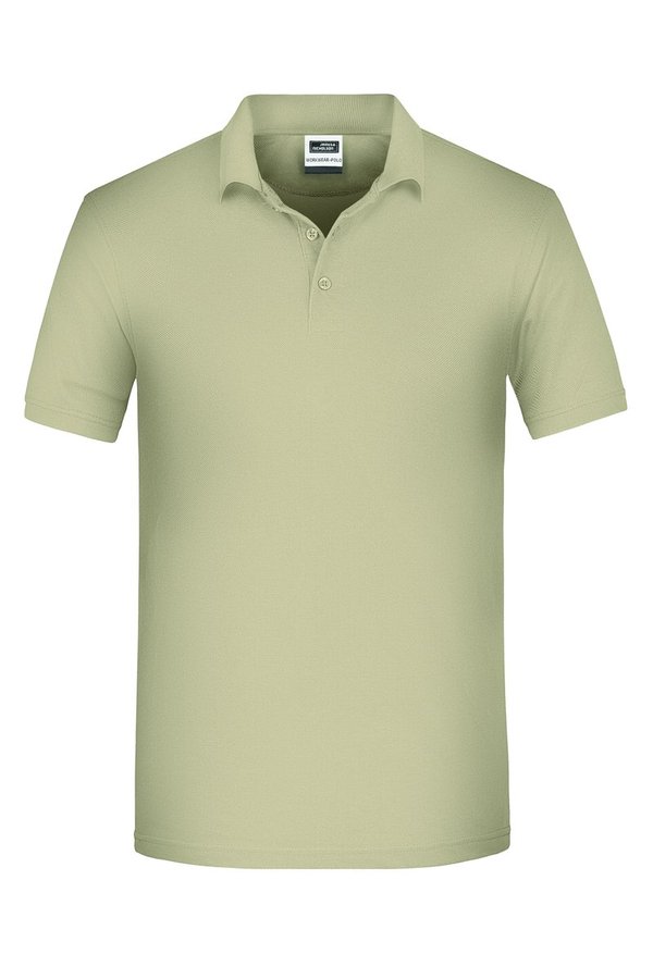 James&Nicholson Men´s Bio Workwear Polo Red XS (JN874)