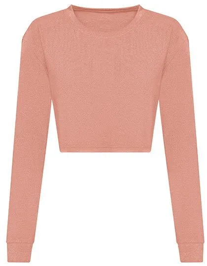 Just T's T-shirt court manches longues Triblend pour femme