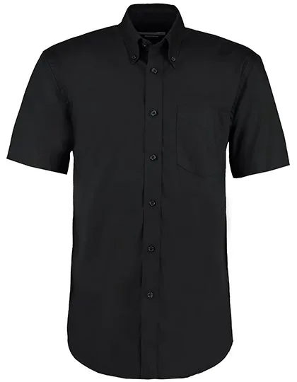Kustom Kit Camicia Oxford a Maniche Corte Classic Fit da Uomo
