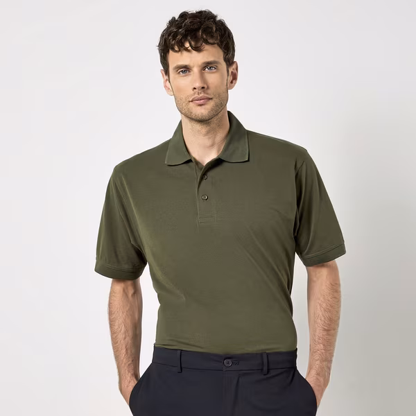 Kustom Kit Classic Fit Klassic Superwash® 60° Polo Apple Green XS (K403)