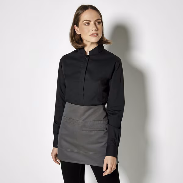 Bargear Shirt Tailored Fit Mandarin Collar for Women