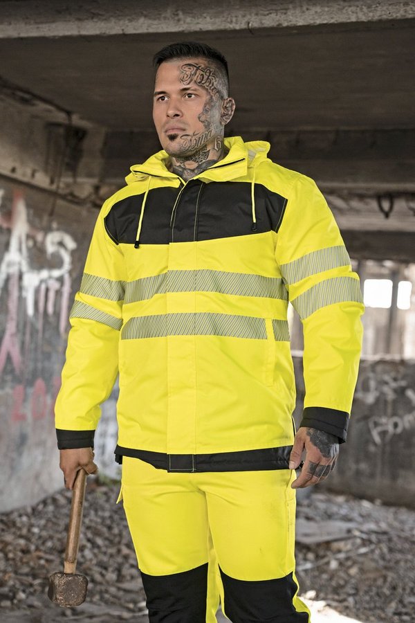 Korntex EOS Hi-Vis Parka mit Druckfläche
