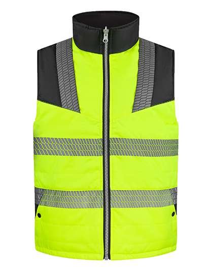 Korntex Hi-Vis Wendbarer Softshell Bodywarmer Elbrus