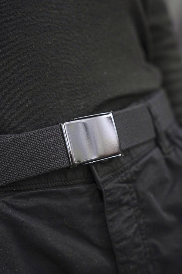 Korntex Trendiger Polyester-Gürtel Basel, 4 cm
