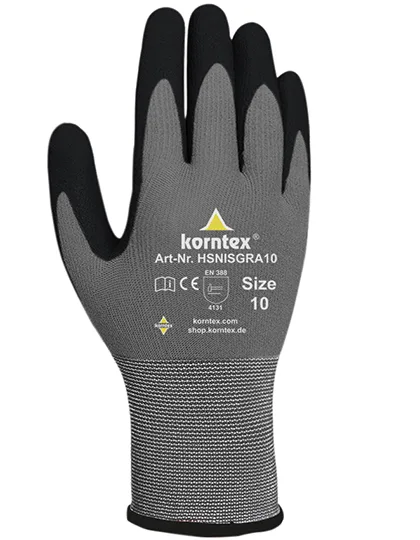 Korntex Elastische Nitrilschaum-Handschuhe Izmir