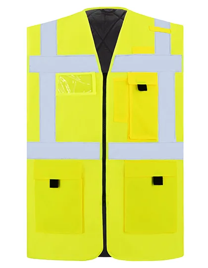 Korntex Lined Hi-Vis Vest Wismar CO² Neutral