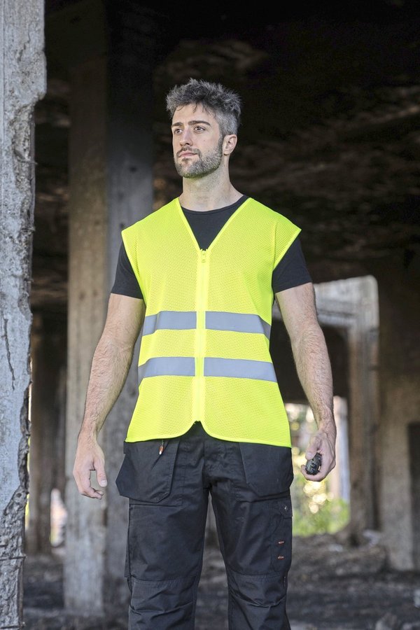 Korntex Komfort Mesh Warnweste Rhodes CO² Neutral