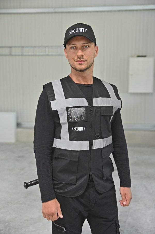 “SECURITY” Mesh Multifunctional Safety Vest “Tampa”