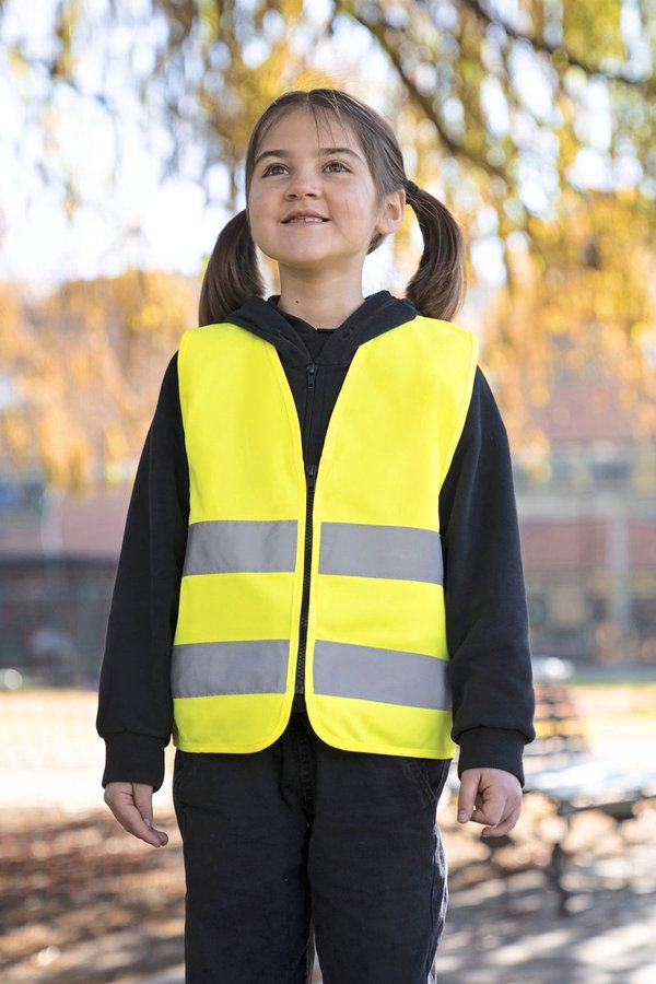 Korntex Hi-Vis Sicherheitsweste Aalborg für Kinder