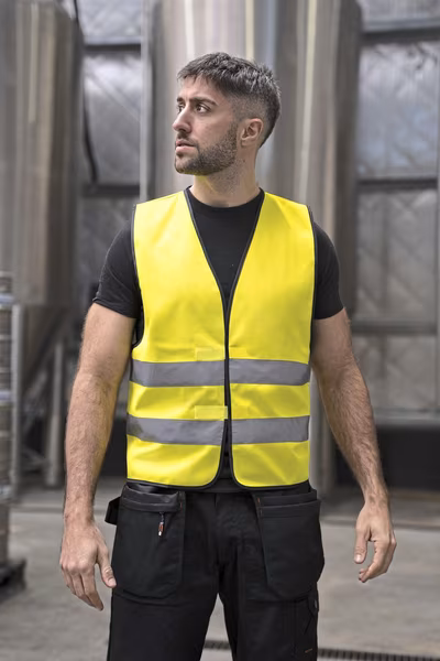 Korntex CO²-neutrale Hi-Vis Warnweste Paris