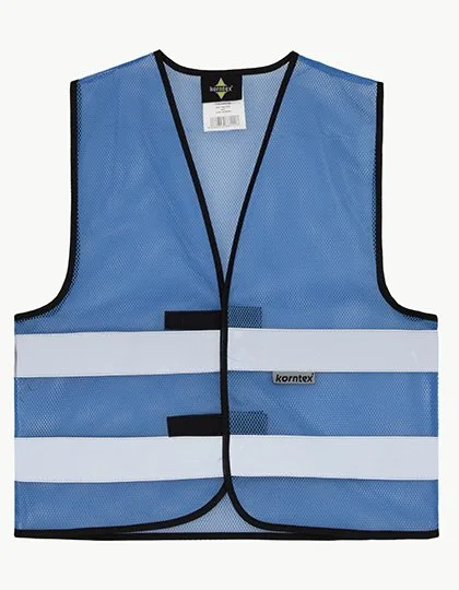 Korntex Hi-Vis Mesh Safety Vest Thessaloniki Blue XXL (KX502)