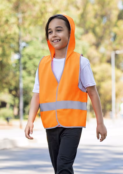 Korntex Gilet de sécurité avec capuche pour enfants