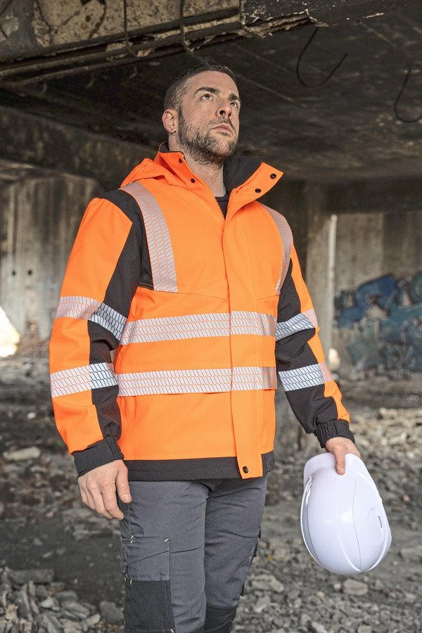Hi-Vis Softshell Safety Jacke Copenhagen