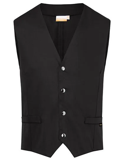 Karlowsky Men's Vest Kai made of Twill Fabric