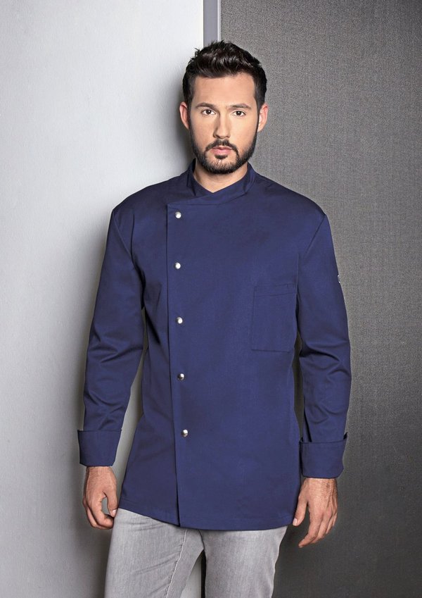 Karlowsky Kochjacke Lars Anthracite (ca. Pantone 7540C) 44 (KY036)