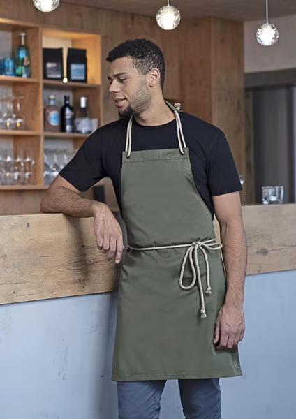Karlowsky Bib Apron New-Nature made of Recycled Material
