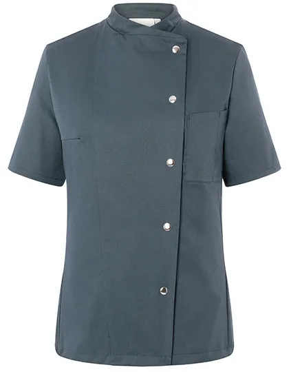 Karlowsky Giacca da Cuoco Greta in Tessuto Twill